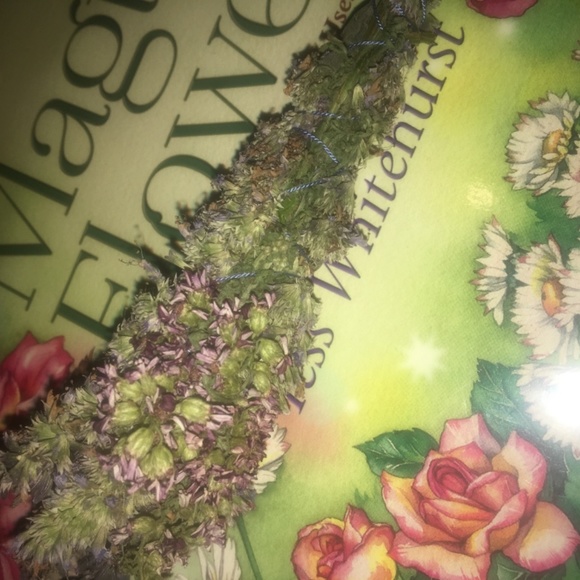 Strength and sweetness botanical wand handmade and handgrown organic herbs - Picture 2 of 5